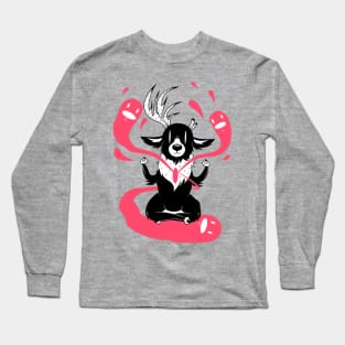 deer ghost one corn Long Sleeve T-Shirt